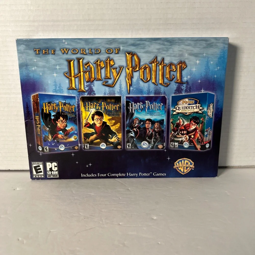 The World of Harry Potter PC CD-ROM 4 Game Collection Bundle EA Games 2004